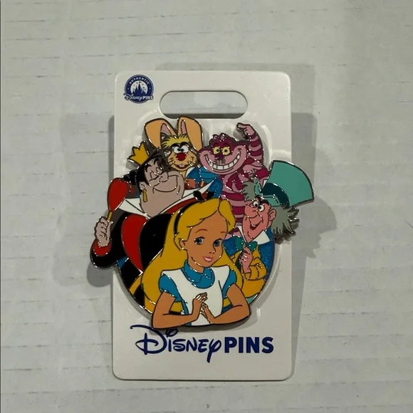 Disney Pins - Alice in Wonderland Characters Pin - Picture 1 of 2